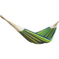 Bliss Hammocks 48" Wide Caribbean Hammock w/Pillow, hook & loop Straps, & Chains, 265Lbs Capacity (Tropical Fruit) BH-401B